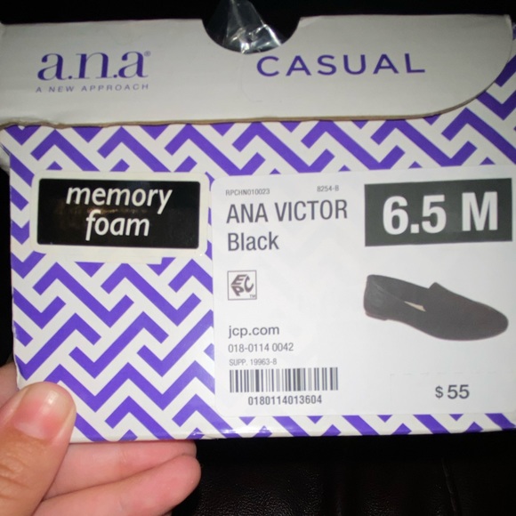 A.N.A black casual flats. - Picture 3 of 3